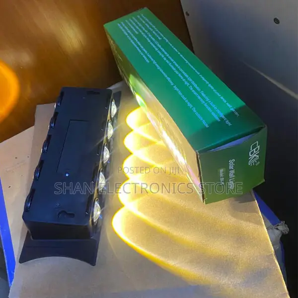 12 Way Solar Up Down Led Wall Lights Solar Powered, Porch Light,