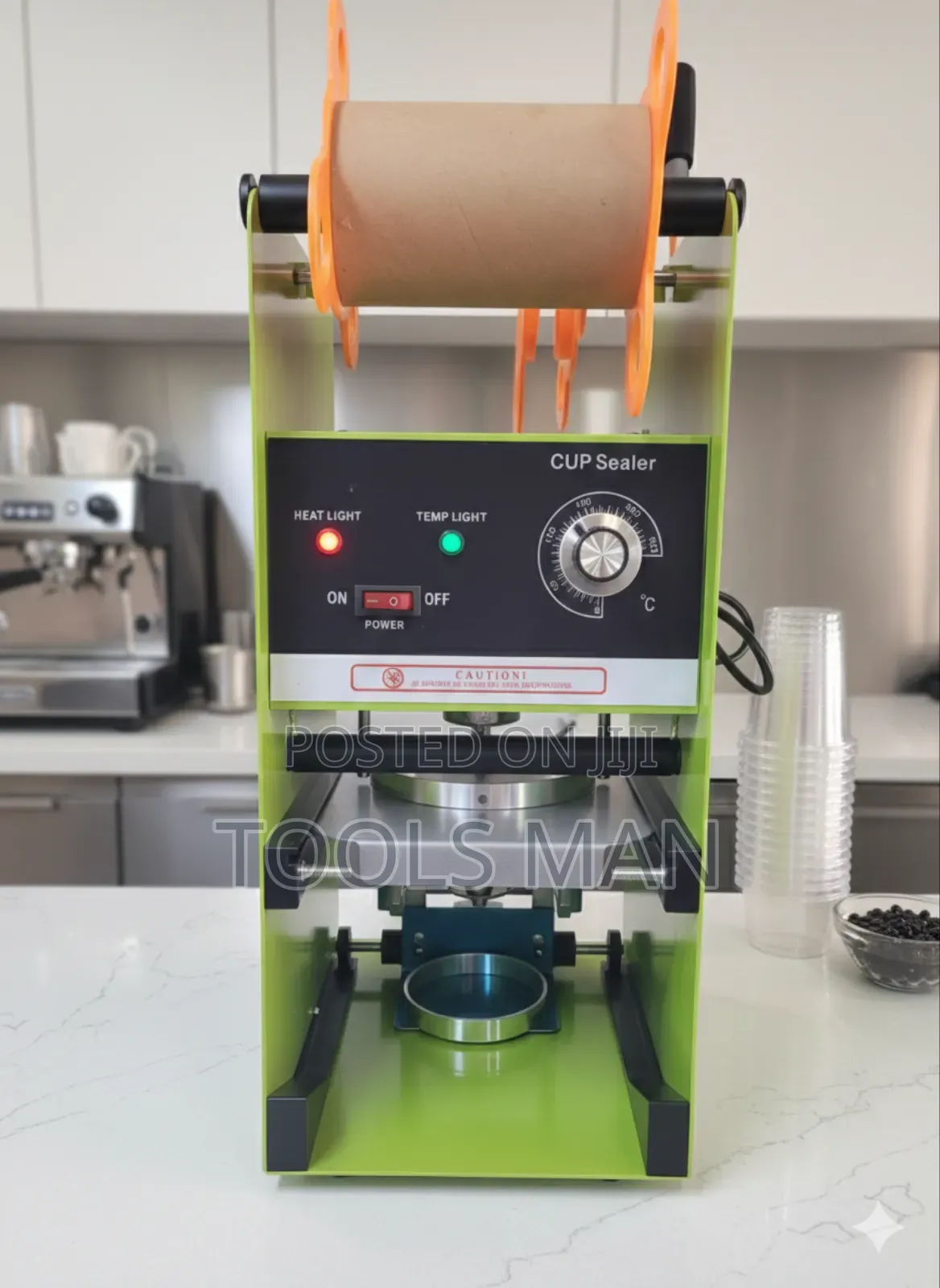 Manual Cup Sealing Machine - Heavy Duty Bubble Tea Juice Sealer