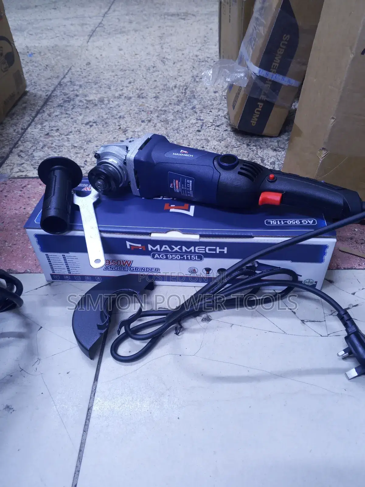 Quality Maxmech 4.5" Angle Grinder