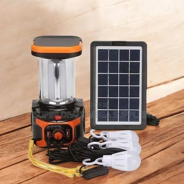 Dat at 9016b Solar Home System With Mp3 Player and Usb Ports
