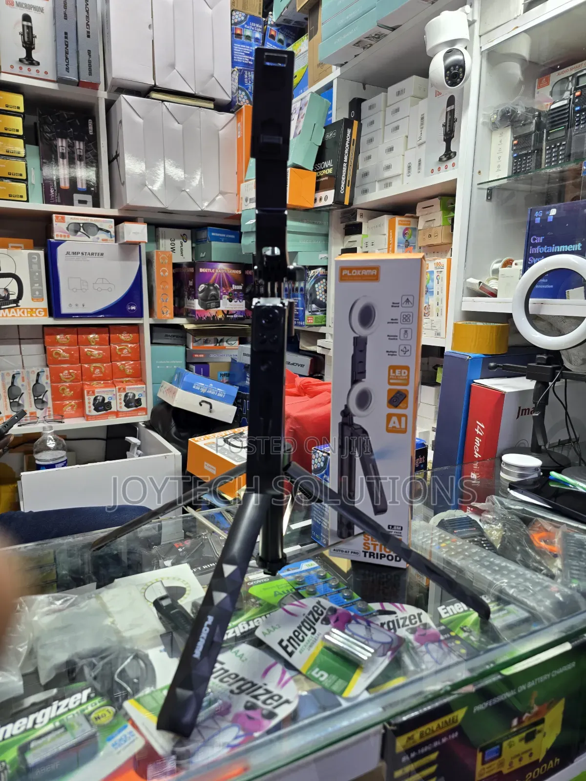 Ai Selfie Stick Tripod Stand With Lightings [ 1.8 Meters Tall ]