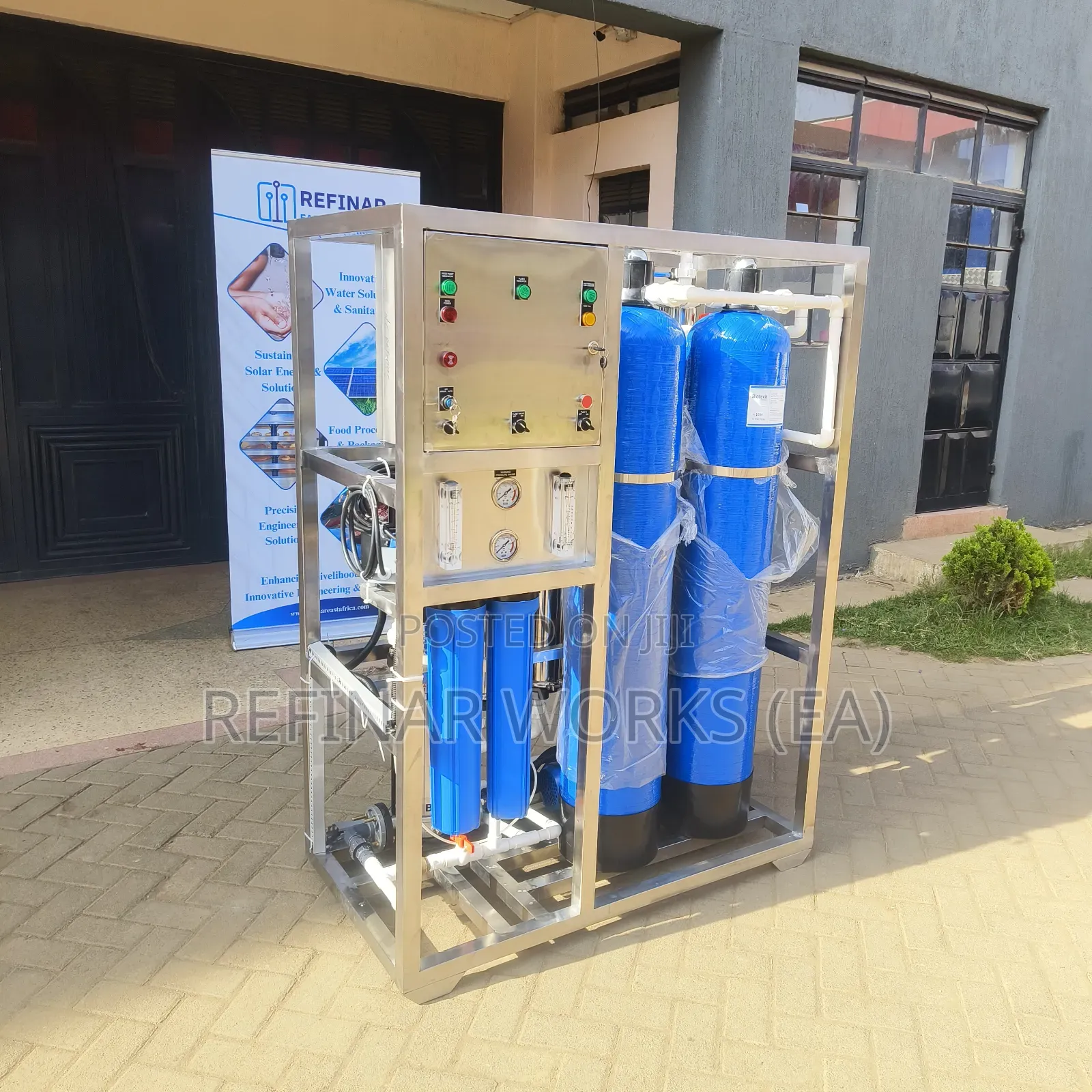 Water Purification Systems for Bottling, Refilling Processing