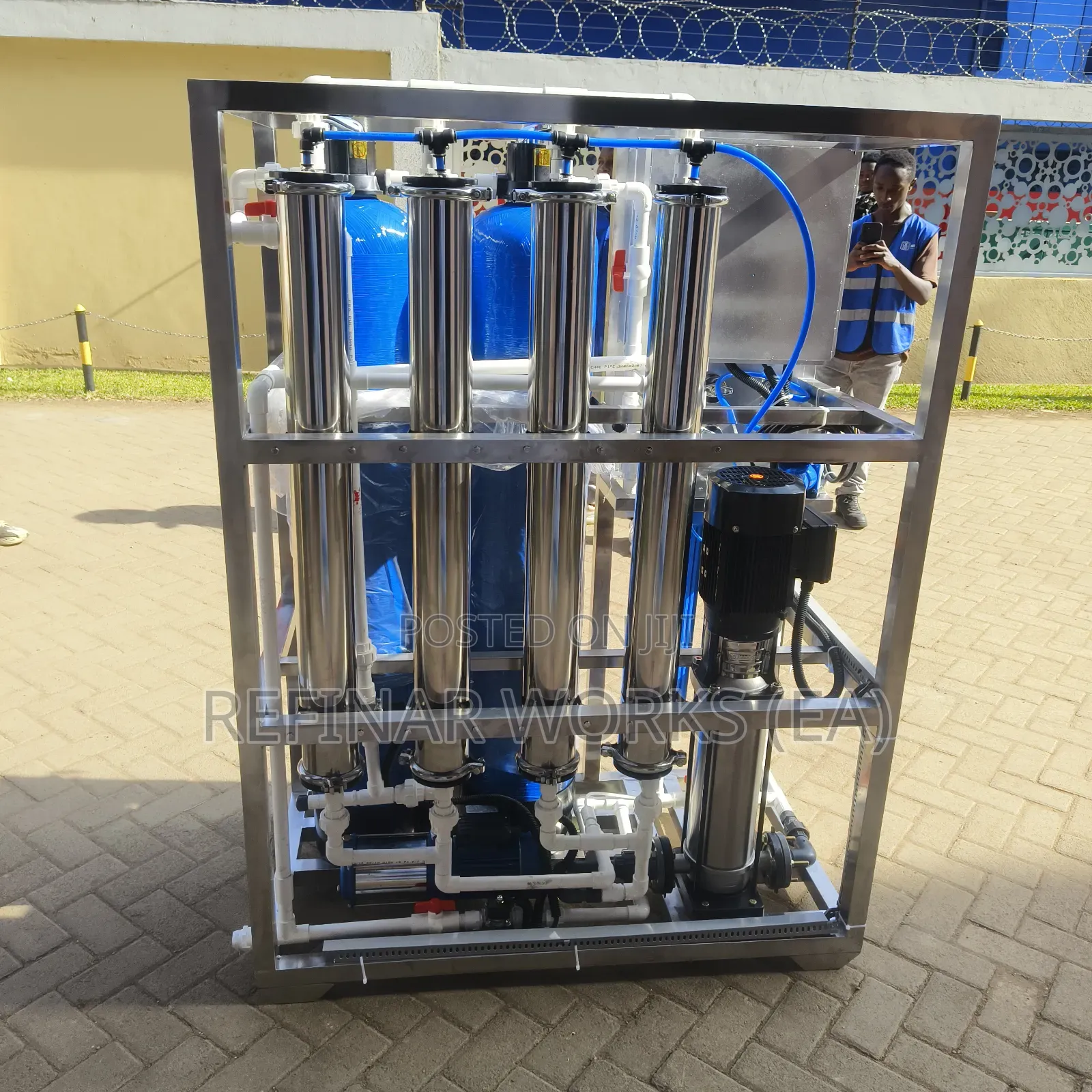 Water Purification Systems for Bottling, Refilling Processing
