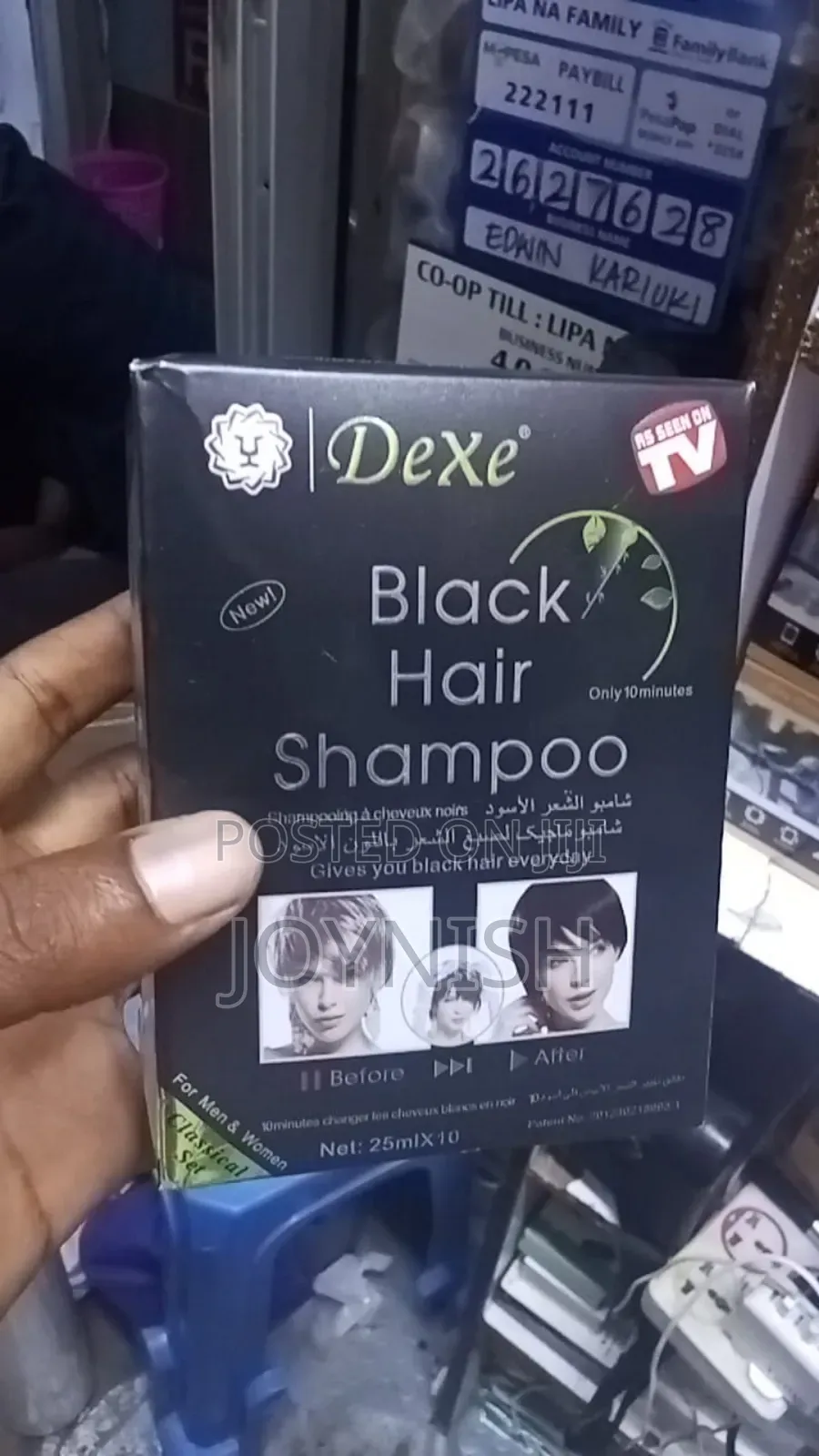 Black Hair Shampoo