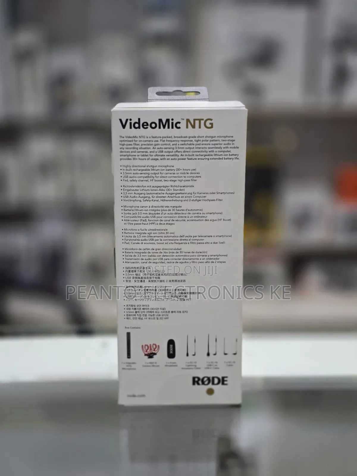 Rode Videomic NTG Hybrid on-Camera Mount Shotgun Microphone