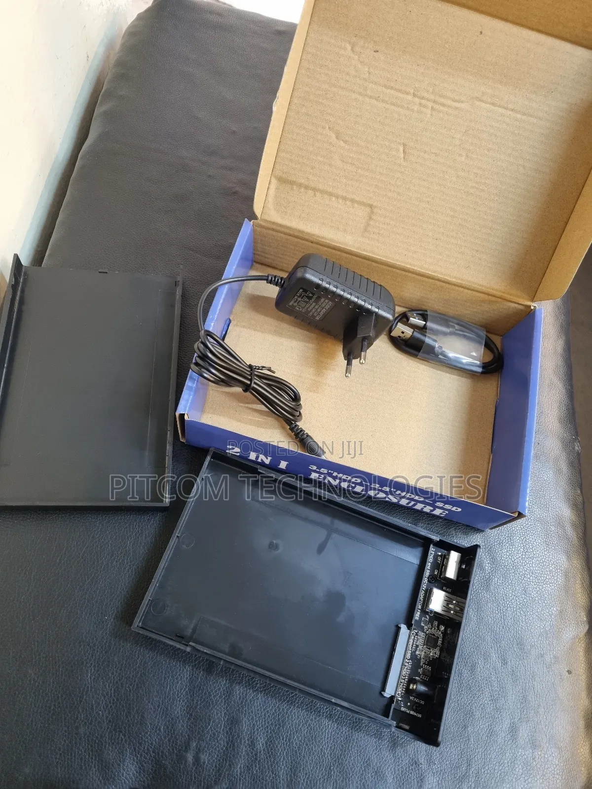 2 in 1 3.5 HDD 2.5 HDD SSD Enclosure
