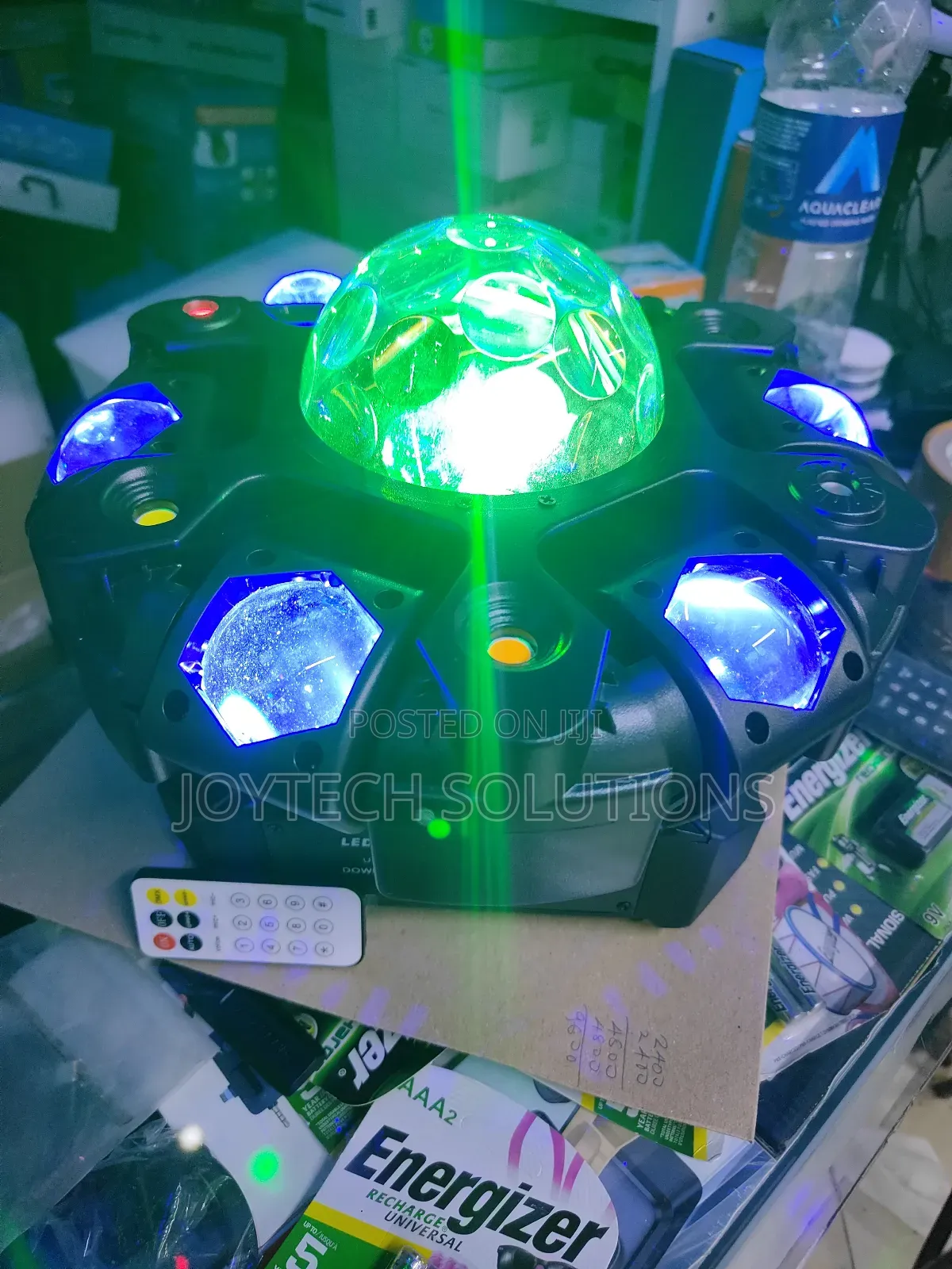 Moving Stage Lights 6-in-1 Led RGBW 6 Arms Light