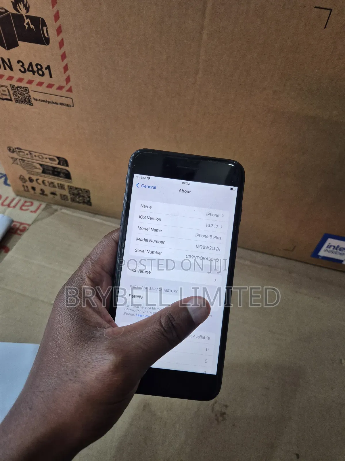 Apple iPhone 8 Plus 256 GB Black