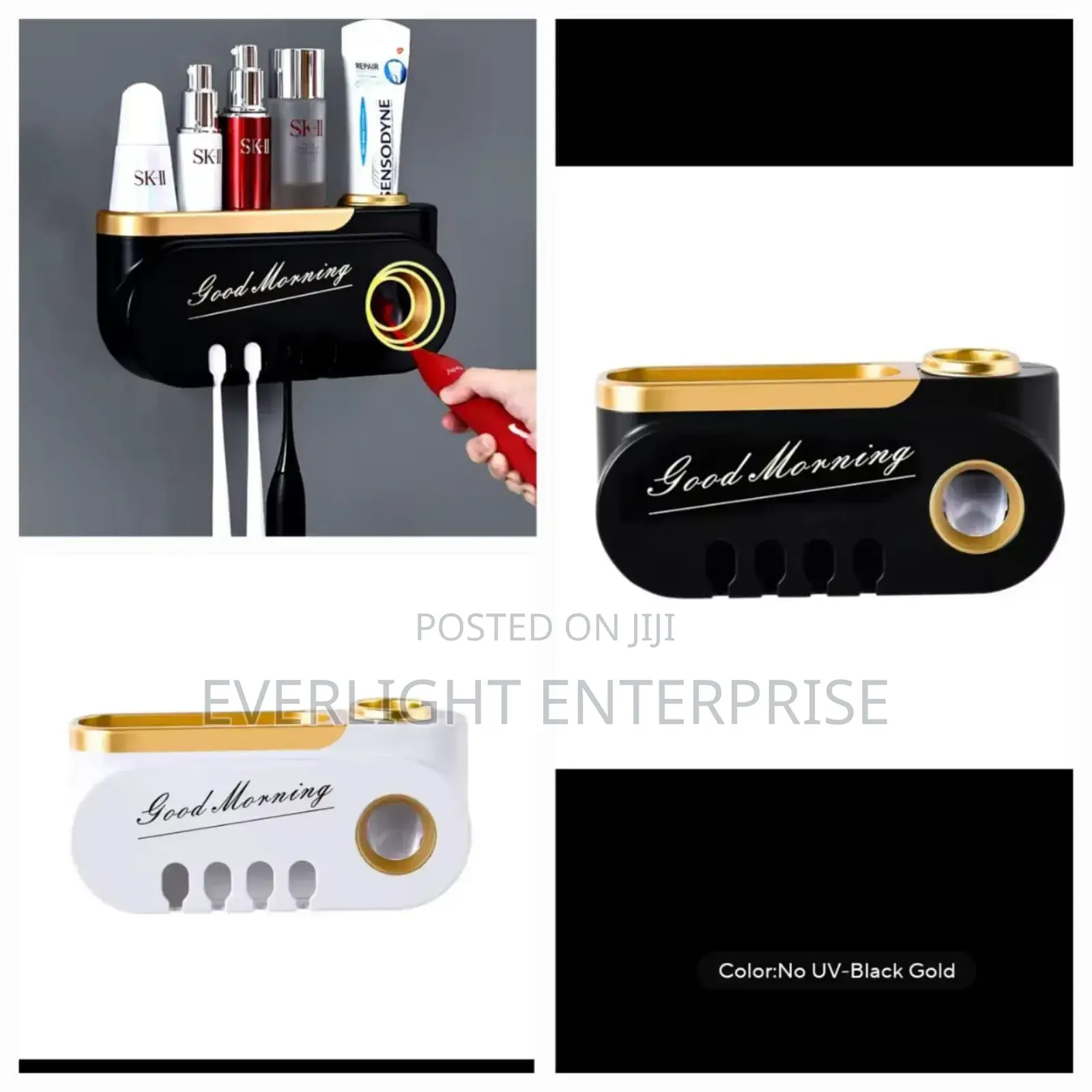 High Quality Toothbrush Holder Toothpaste Dispenser
