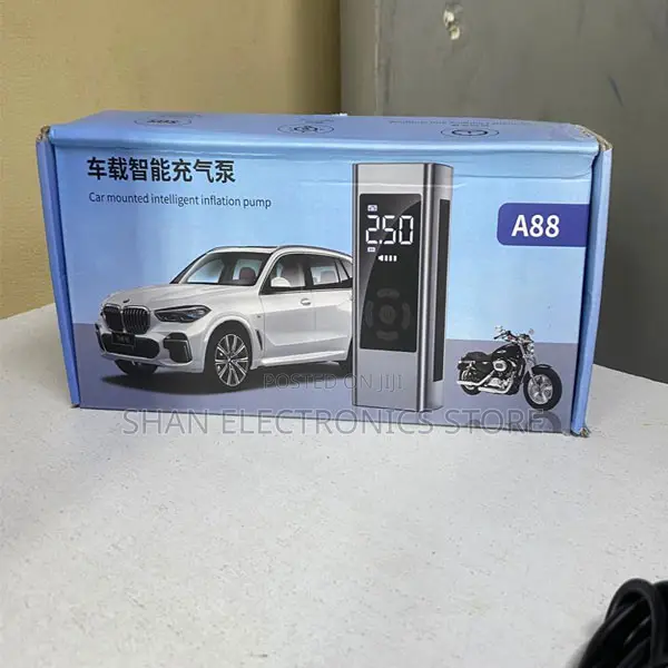 Powerful Equipped Electric Air Compressor, Car Tyre Pressure Pump