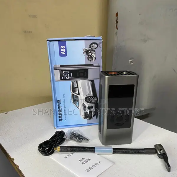 Automatically Usb Type C Charger Tire Inflator Pump Electric Ball Pump