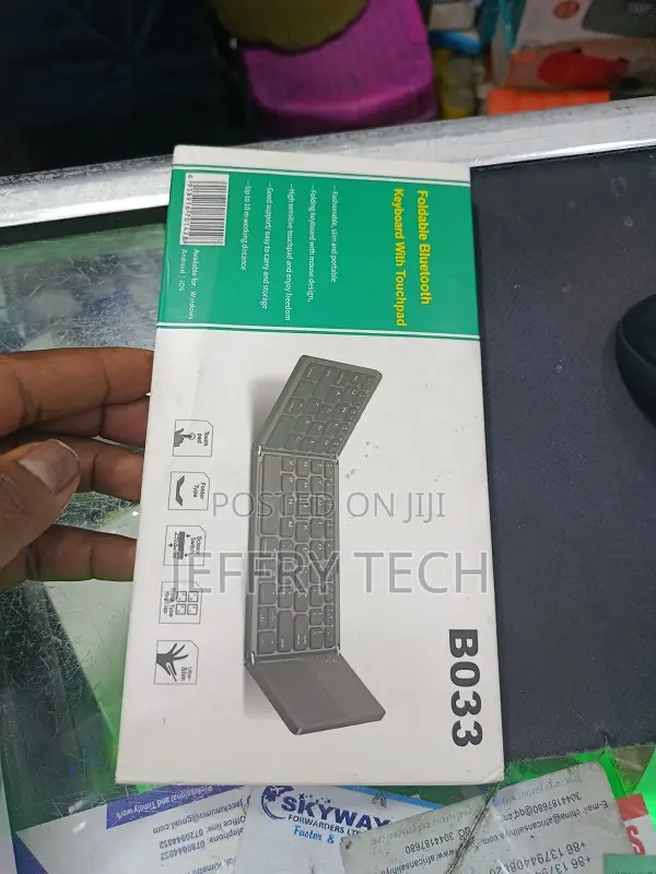 Foldable Bluetooth Keyboard With Touchpad