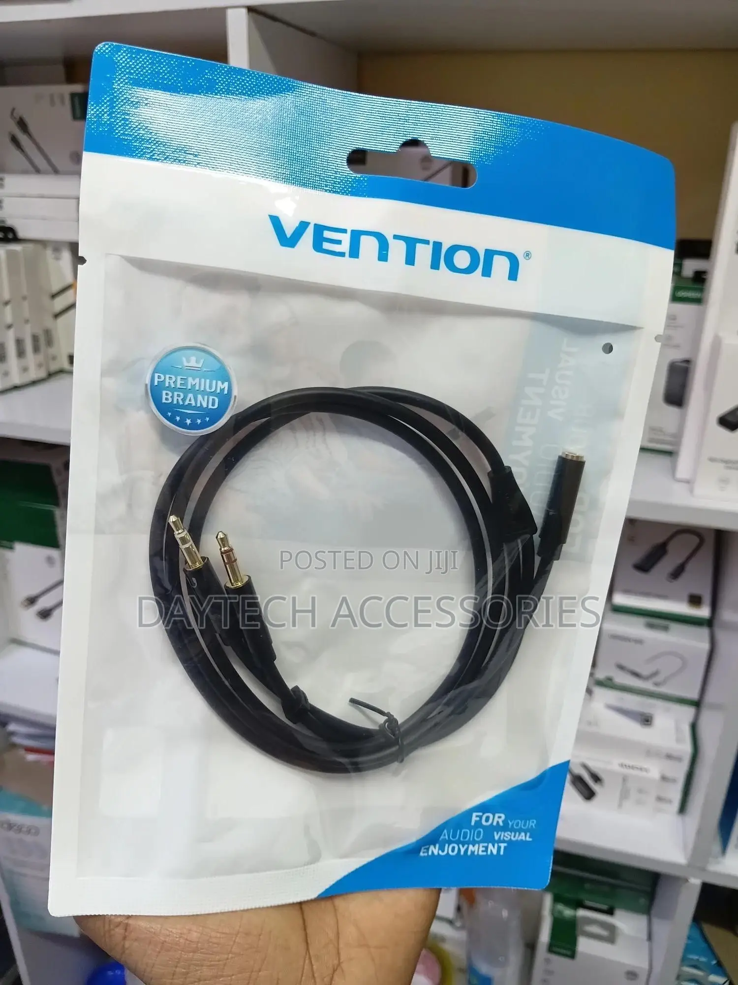 Vention 2*3.5mm Male to 4 Pole 3.5mm Female Audio Cable