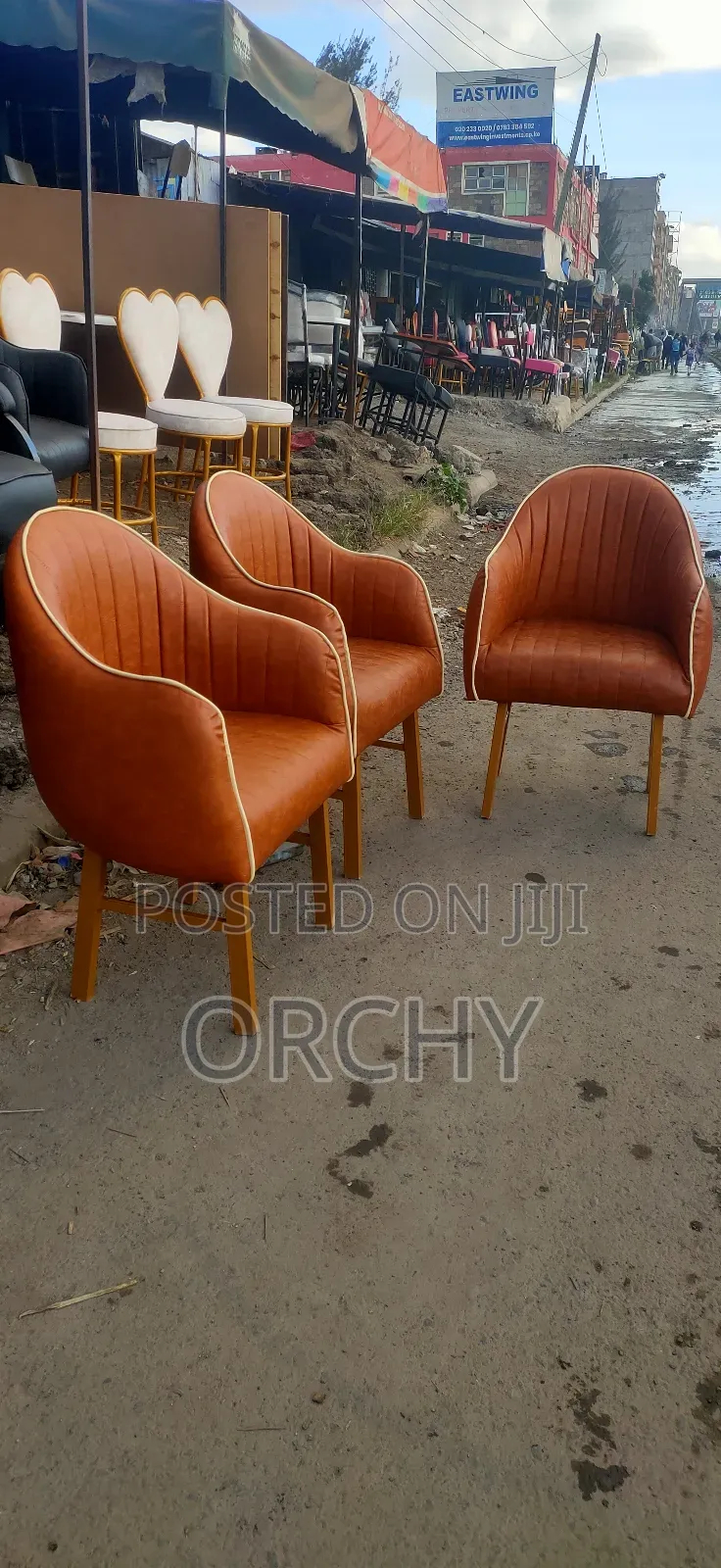 Leather Manicure Seats