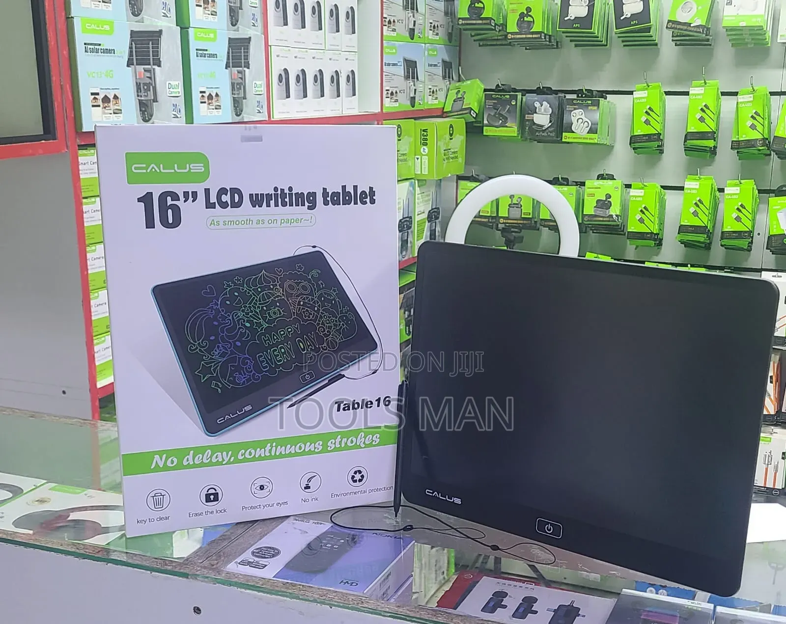 Calus 16" LCD Writing Drawing Tablet - Paperless E-Writer.