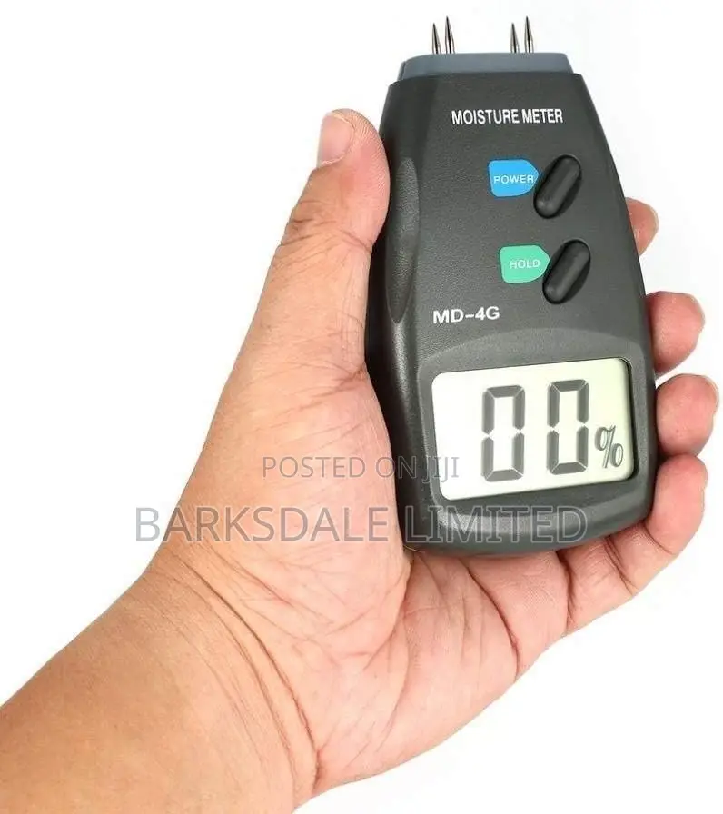 Digital Wood Moisture Meter 0-99.9% Md-4g Hygrometer Tester Concrete