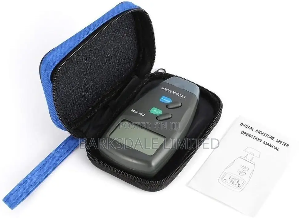 Digital Wood Moisture Meter 0-99.9% Md-4g Hygrometer Tester Concrete