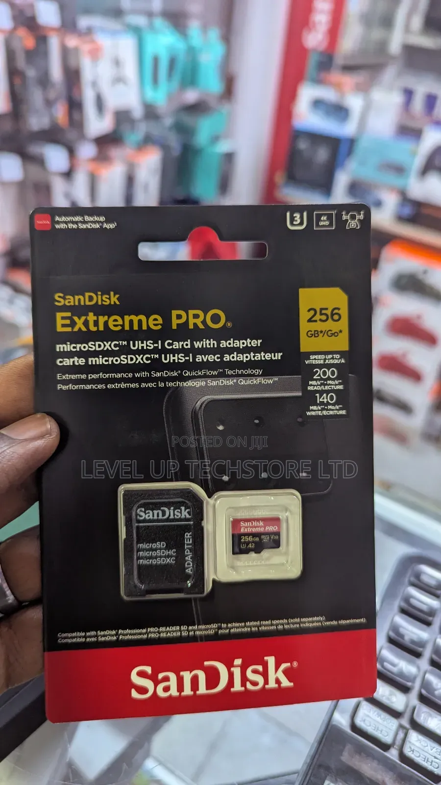 Sandisk 256gb Extreme Pro Sd Card