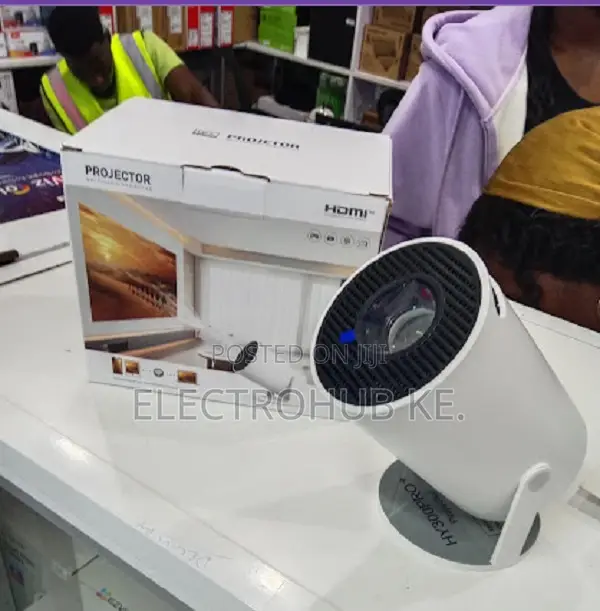 Hy300 Android Wifi Projector - 720p Hd Mini Cinema Projector 1+8gb