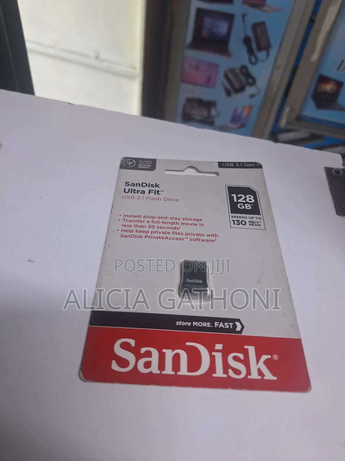 128 Gb Sandisk Ultra Fit