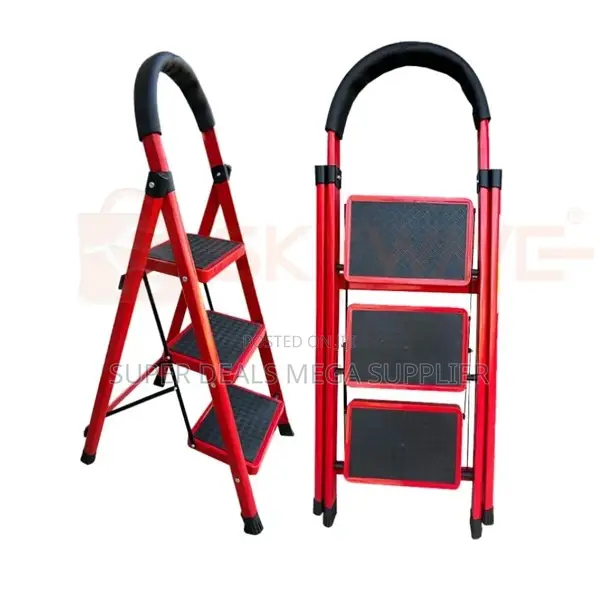 Portable Aluminum Reliable Quality Home Use 3 Step Ladder Stepladder