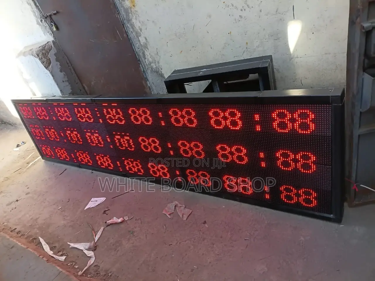 3m X 0.7m Programmable Led Signage Single Color