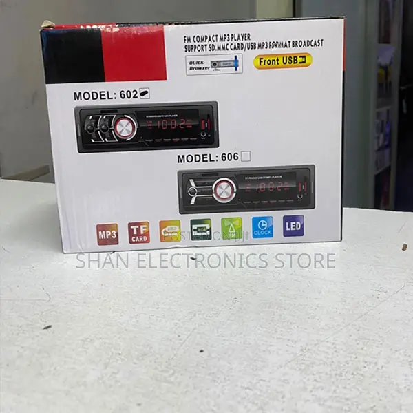 Powerful 1din/Remote Control 12v Radio Stereo Player Bluetooth Aux