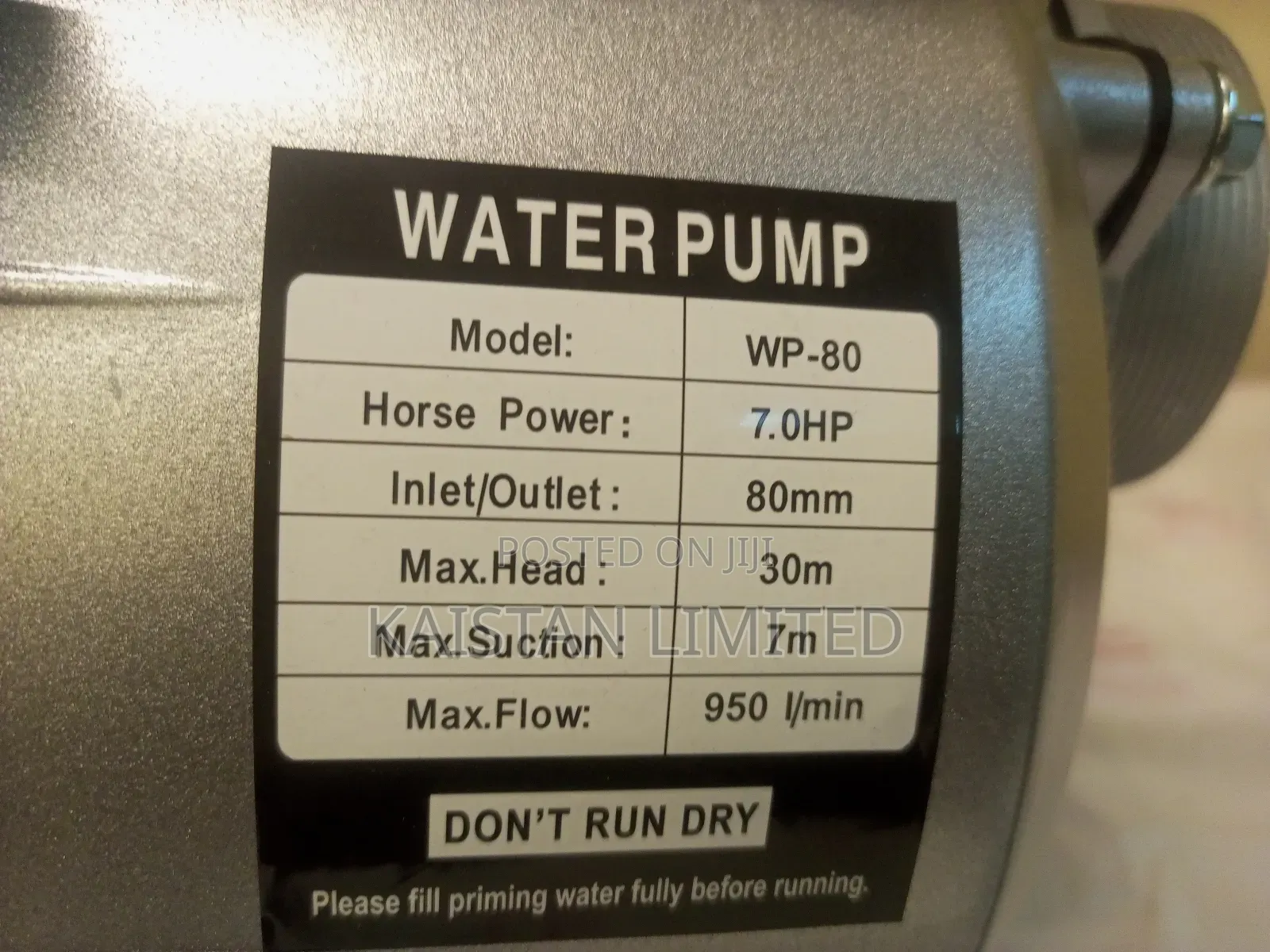 Usk 3 Petrol Inch Water Pump