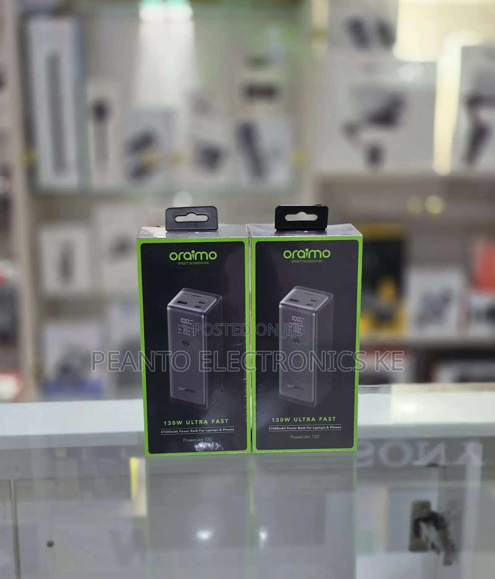 Oraimo Powerjet 130 27600mah 130w Power Bank