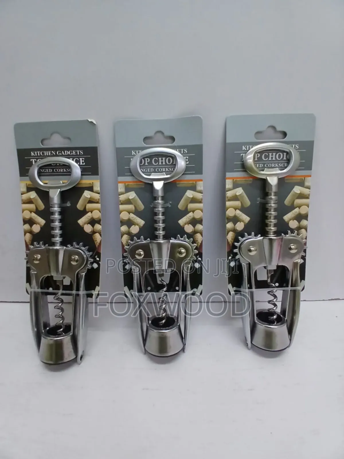 2 in 1 Wine Bottle Cork Puller and Bottle Opener