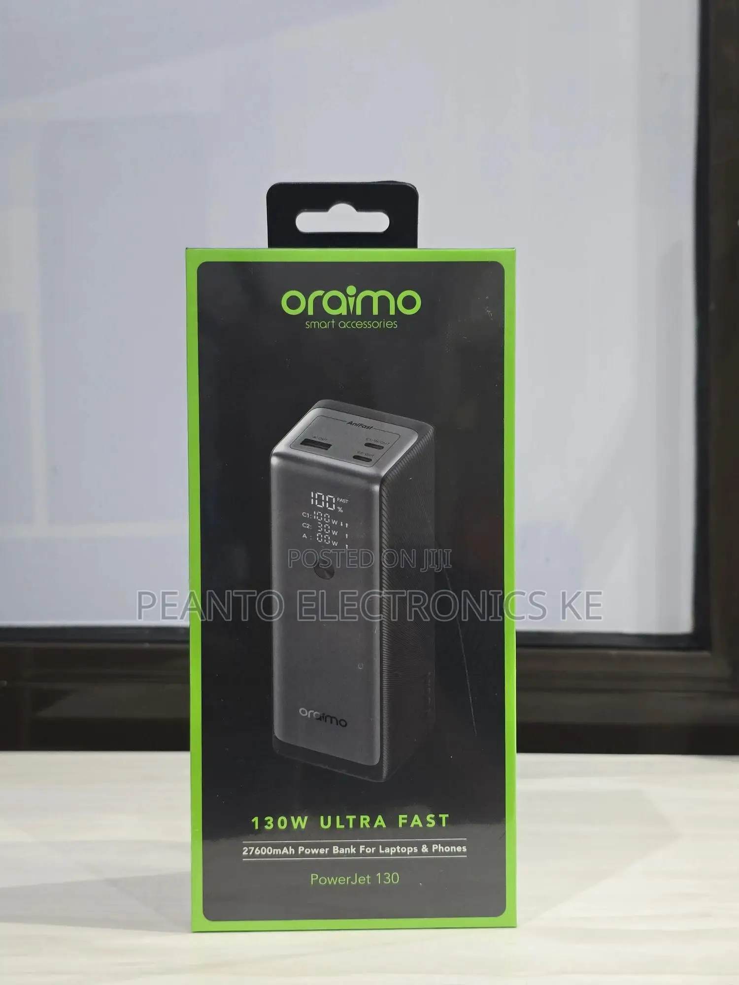 Oraimo Powerjet 130 27600mah 130w Power Bank