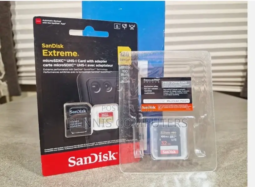 Sandisk 128gb 190mb/S Sd Extreme