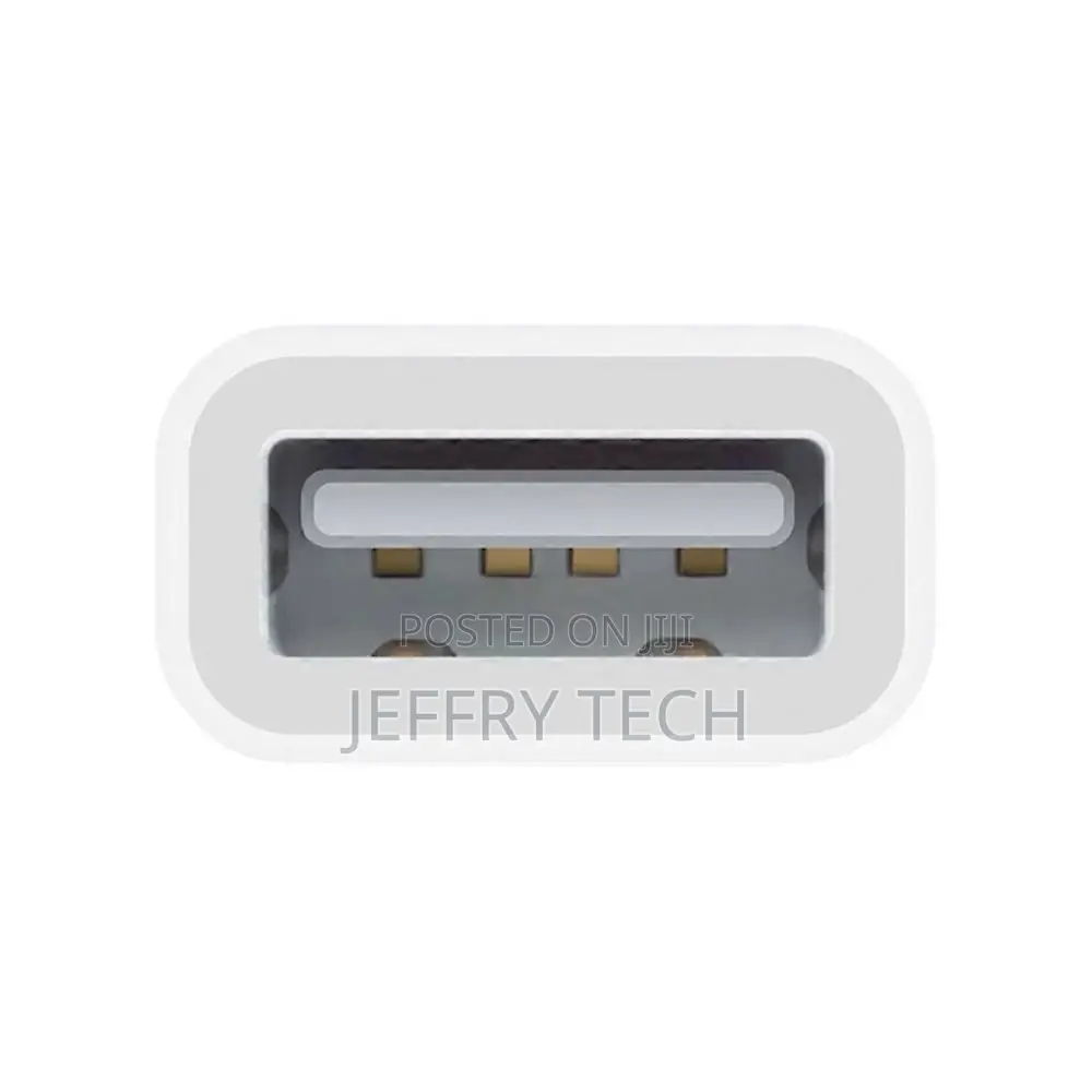 8 Pin to Single Usb Port Camera Adapter, Support Ios 9.2 or Above (Whi