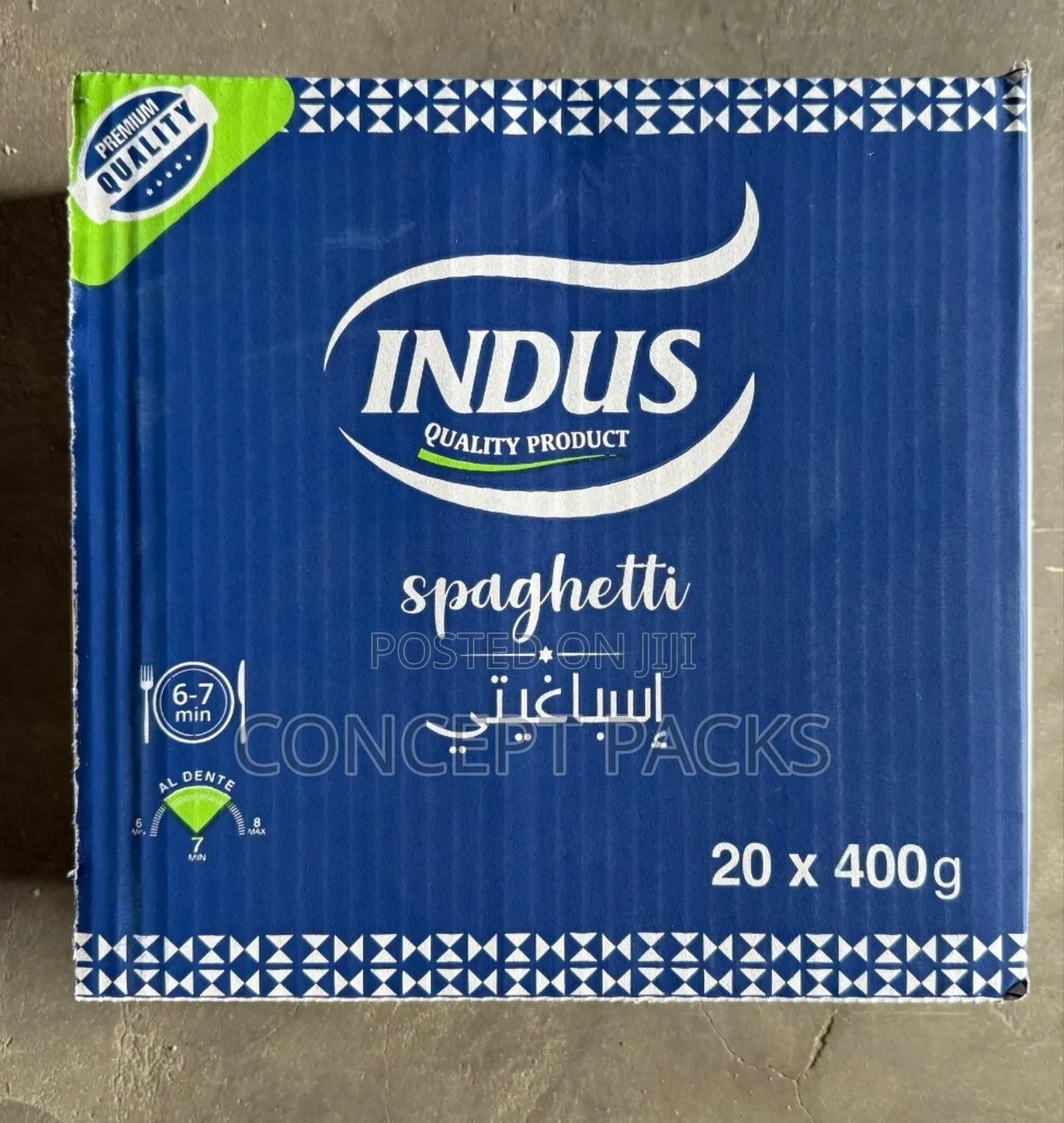 Indus Sphagetti 400grams X 20pcs Per Box