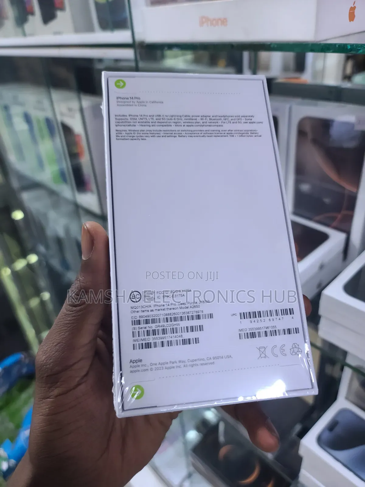 New Apple iPhone 14 Pro 256 GB Purple