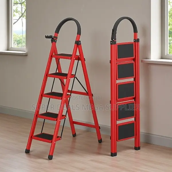 Convenient to Use Domestic Home Utility 5 Step Ladder Stepladder