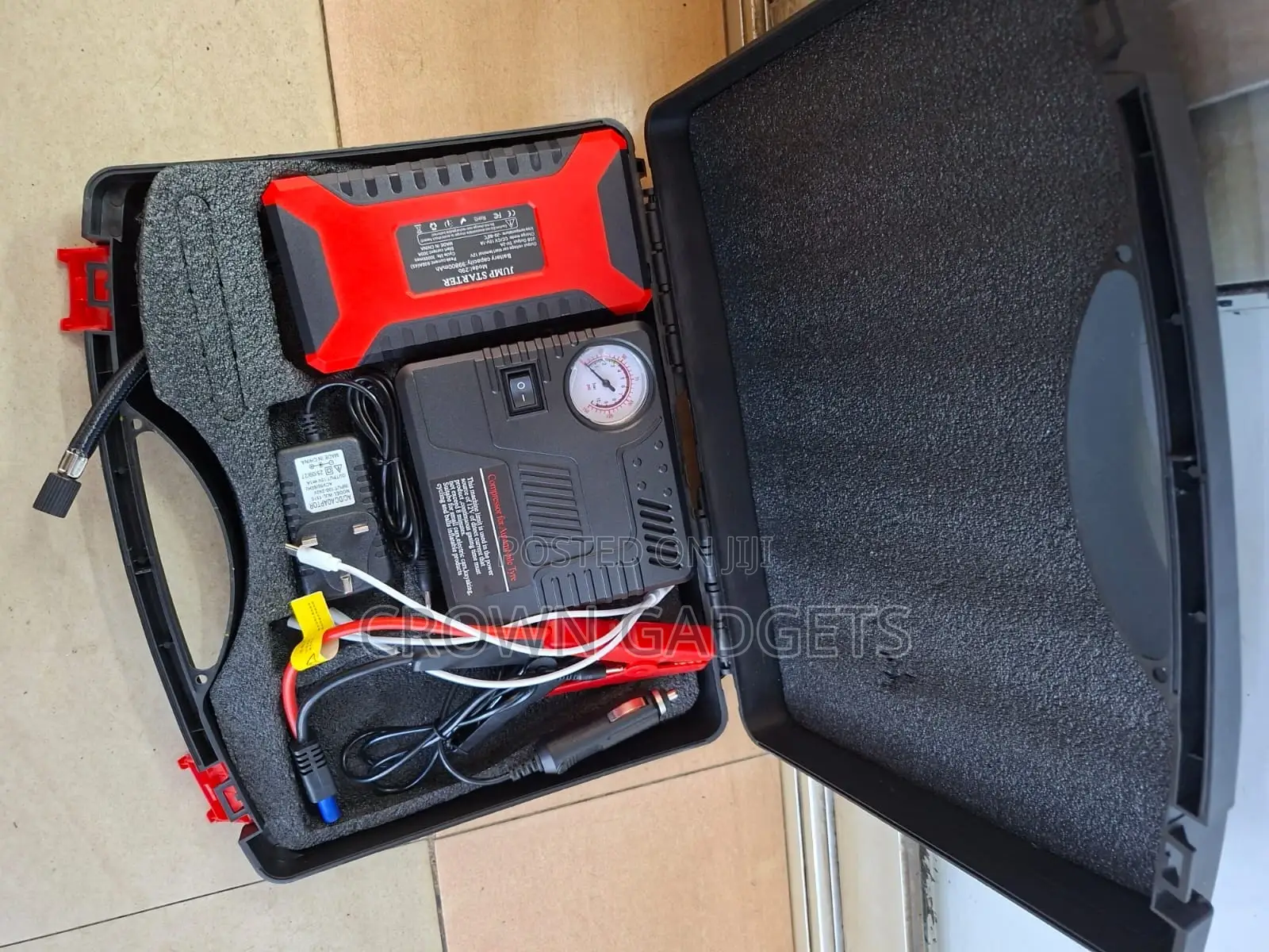 High-Power Multi-Function Car Jump Starter Kit
