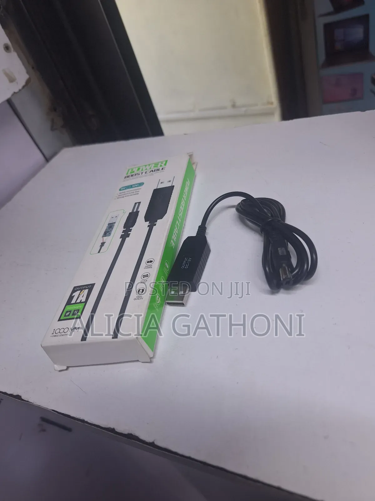 5v Usb to 12v Power Boost Cable