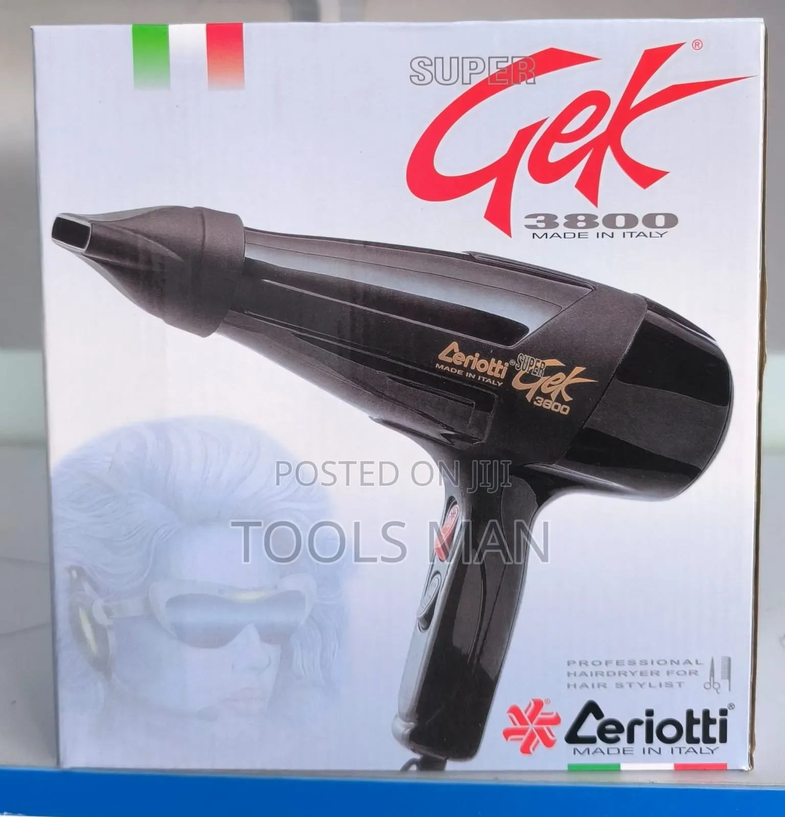 Ceriotti Super Gek 3800 Professional Hair Dryer.