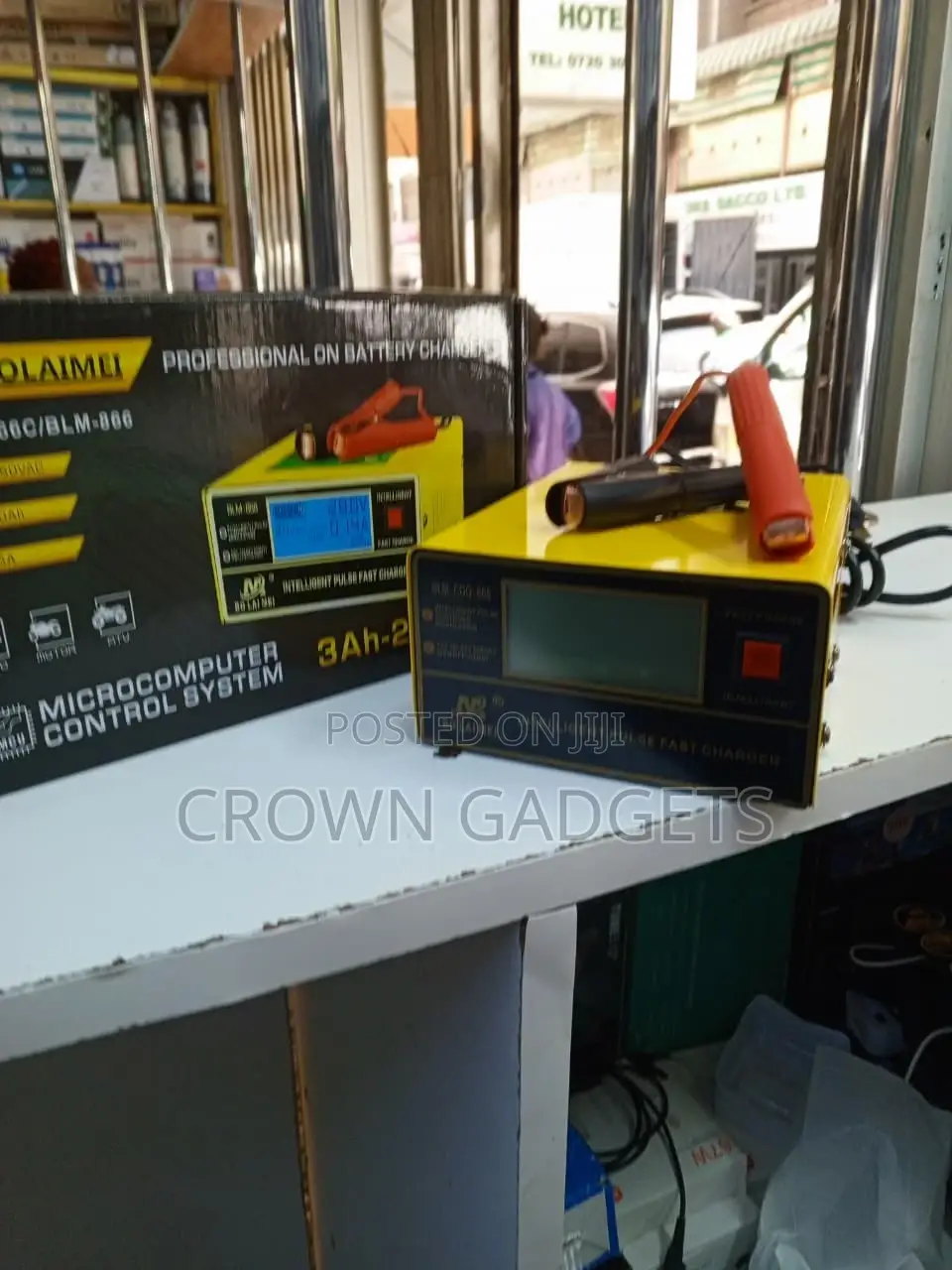 BLM-866c 12v/24v Car Battery Charger With Repair Mode