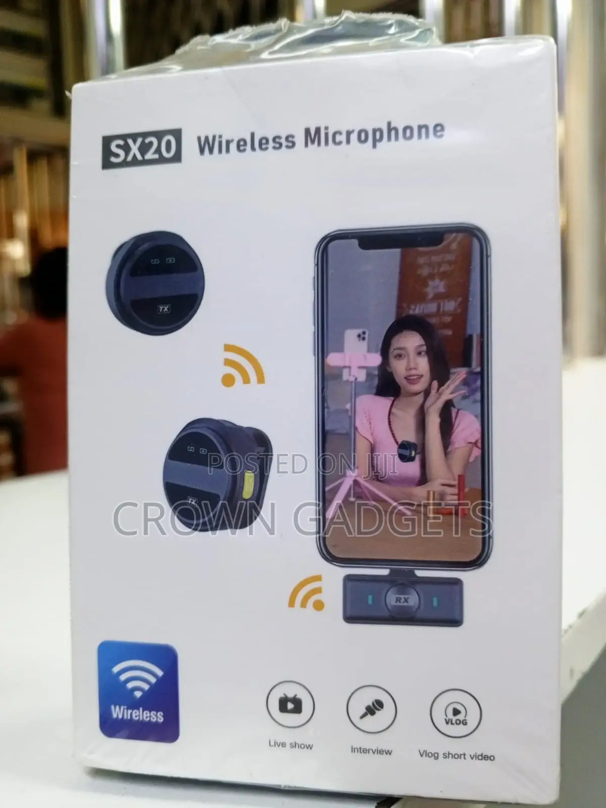 Sx20 Wireless Microphone With Noise Reduction