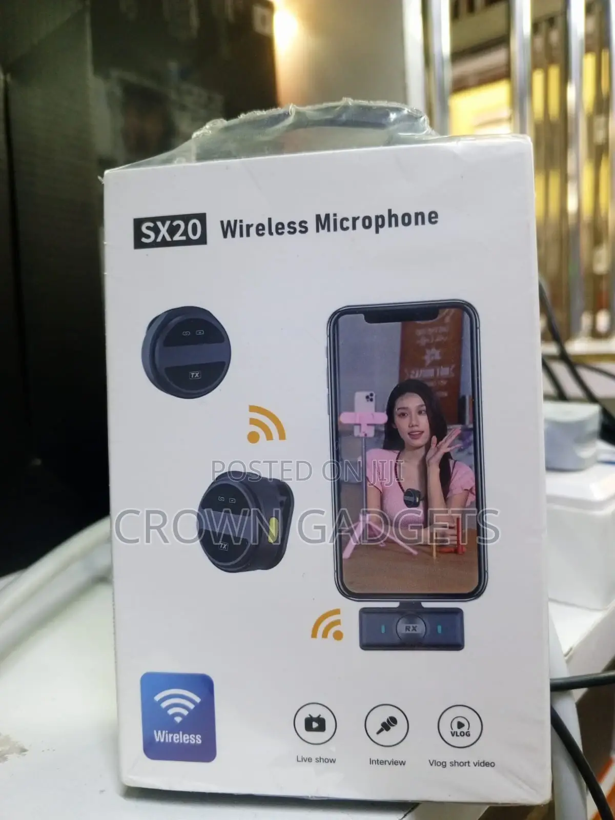 Sx20 Wireless Microphone With Noise Reduction