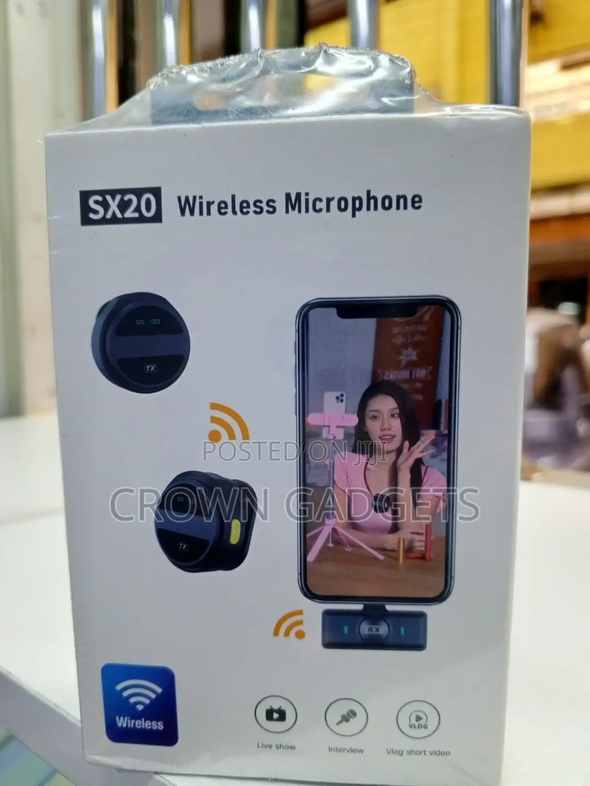 Sx20 Wireless Microphone With Noise Reduction