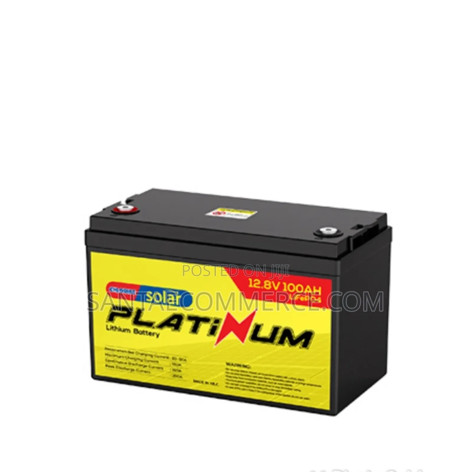 Chloride Exide Platinum Solar Lithium Battery 12.8v 100ah