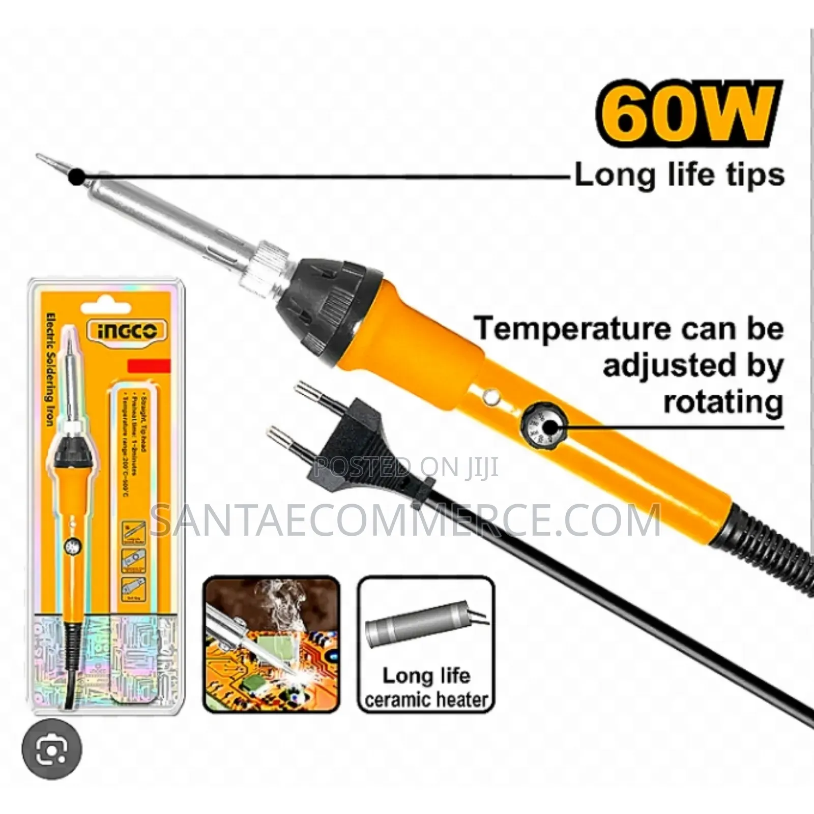 Ingco 60w Precision Soldering Iron