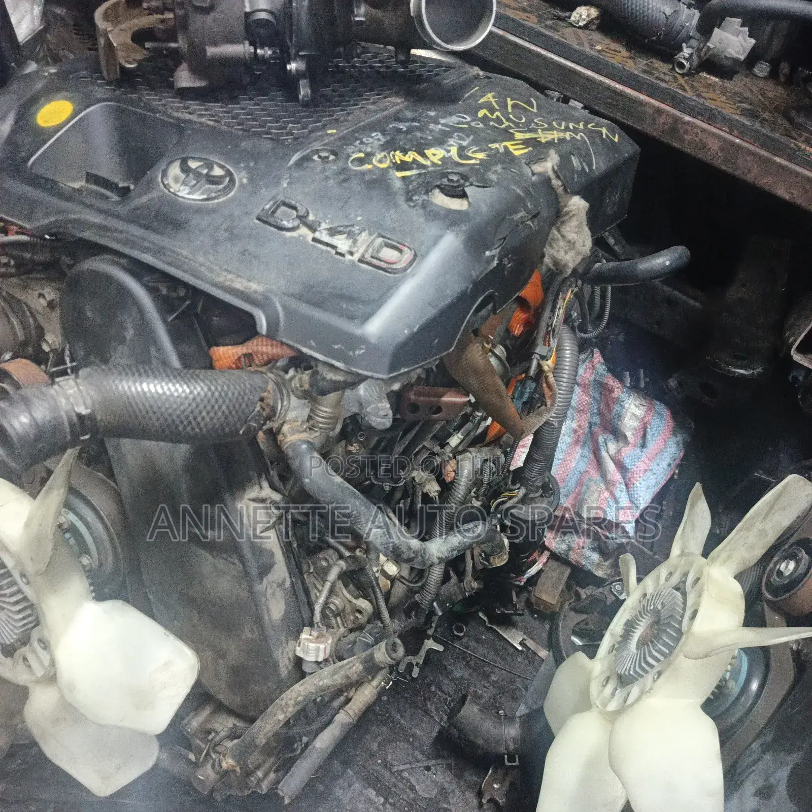 Complete Engine 1kd Vigo Complete