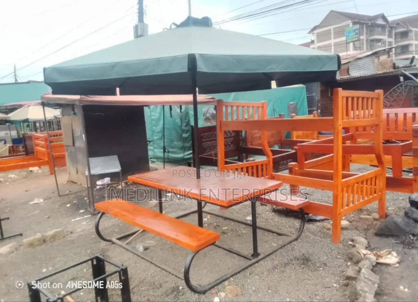 Outdoor 6ft Wooden Garden Outdoor Benches