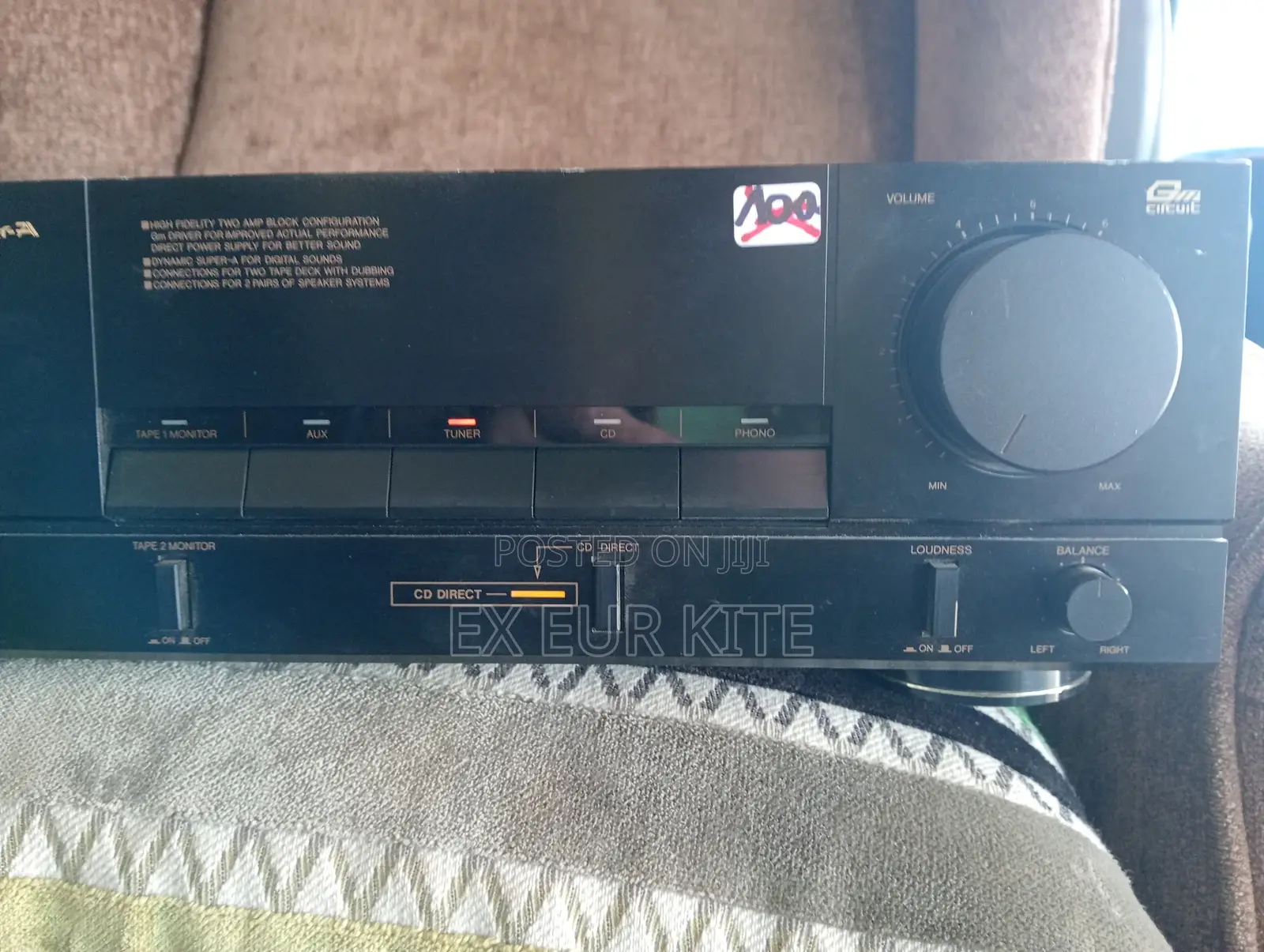 Integrated Amp JVC Ax 333