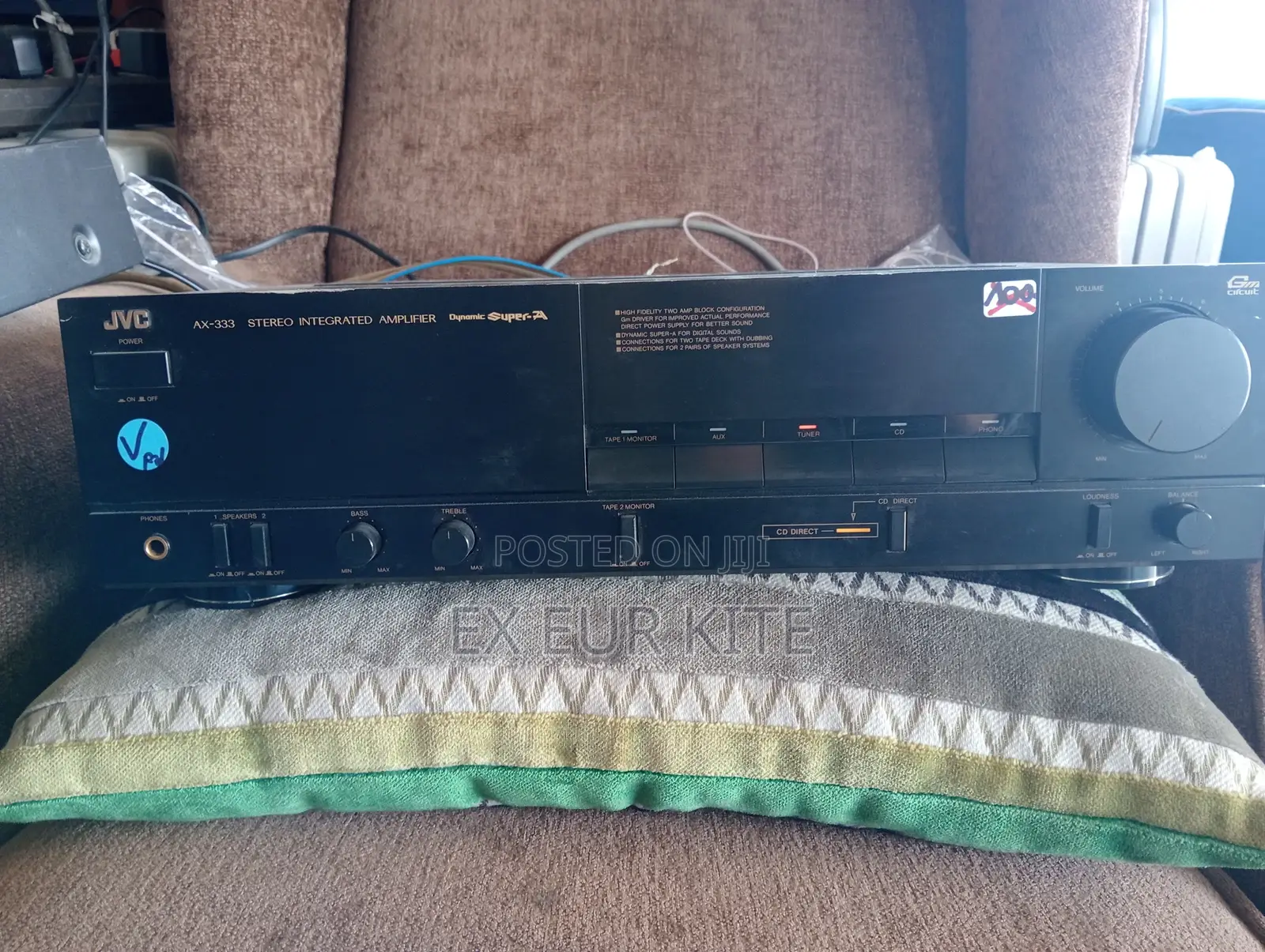 Integrated Amp JVC Ax 333