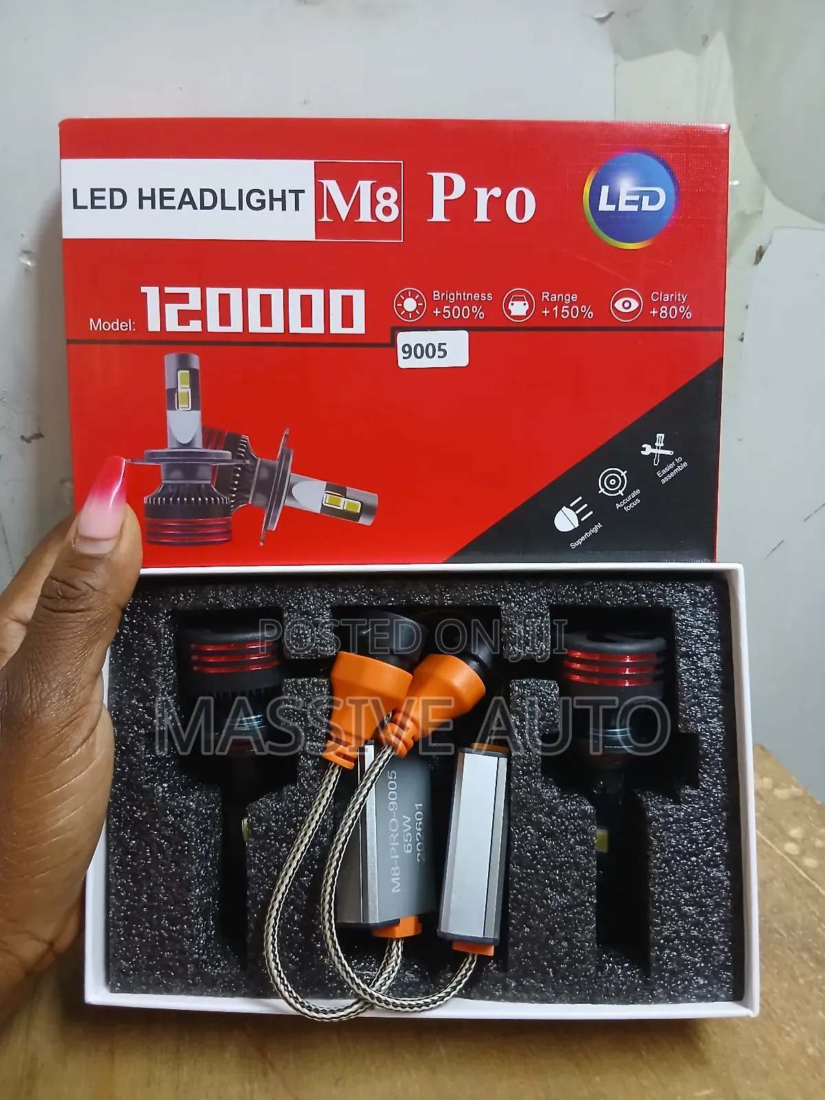 M8 Pro Led Headligts Bulbs/ Brightest M8 Pro Headligts Bulbs